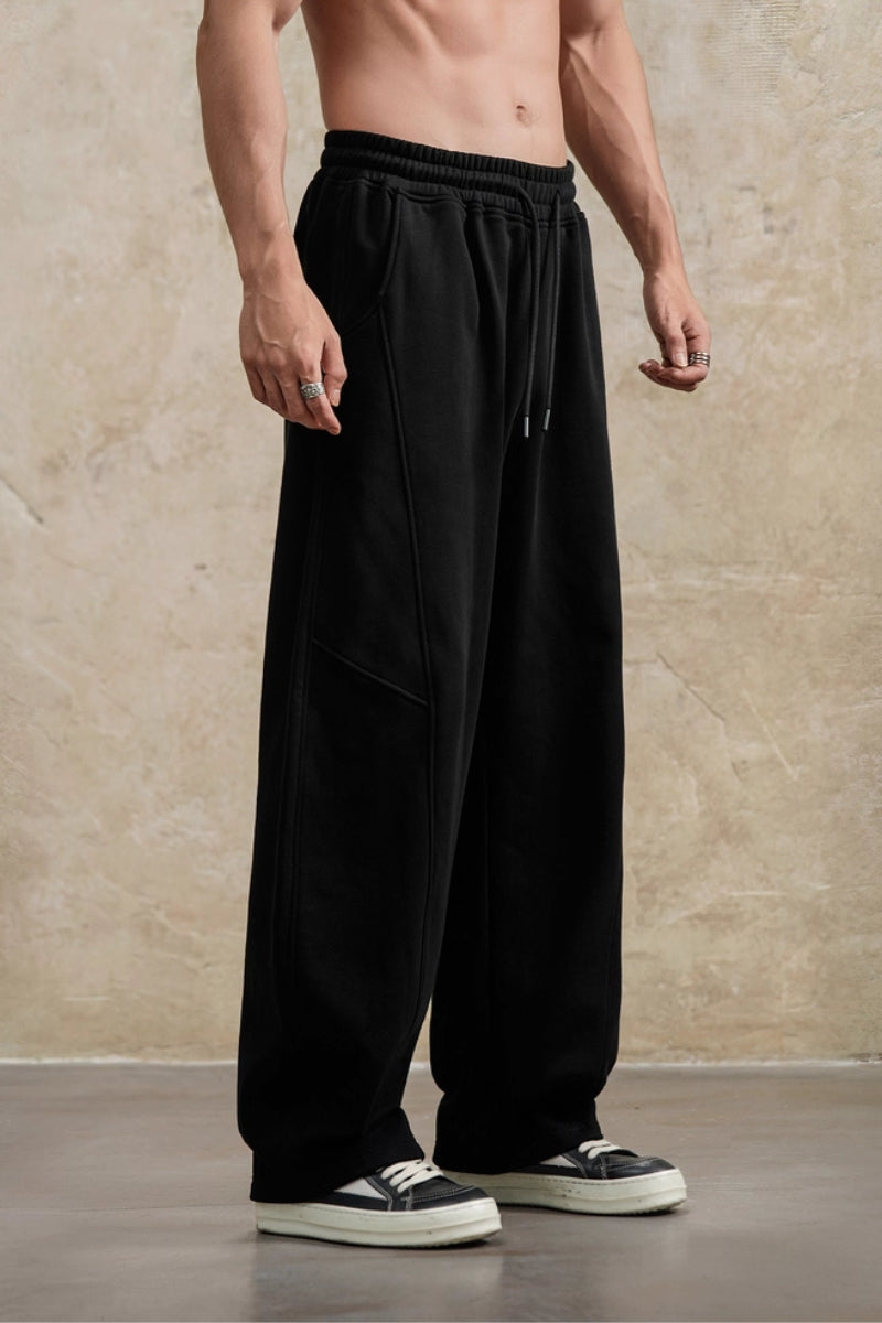 Arc Cut Relax Sweat Pants #LM037