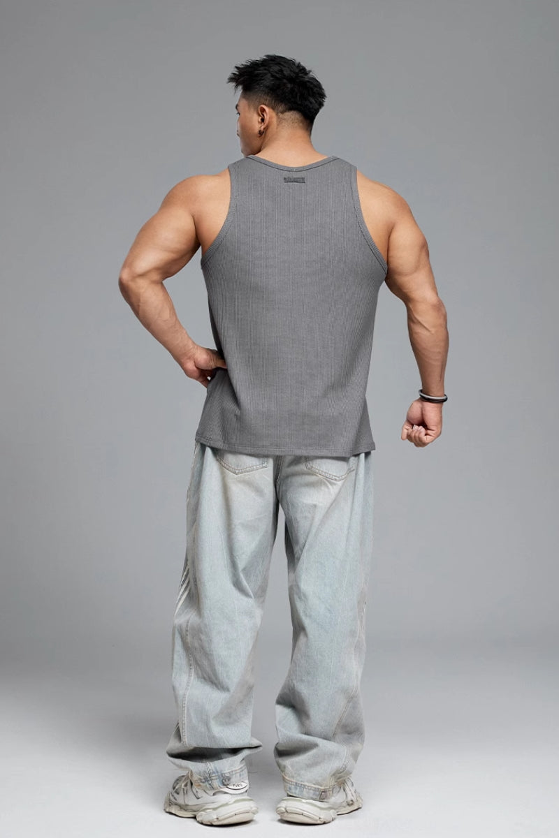 Basic I-Shaped Fitness Tank Top #MD056
