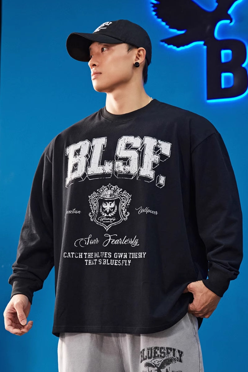 Vintage Crest Longsleeve #BF105