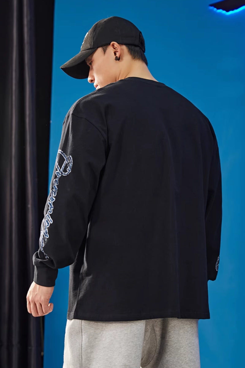 Power Art Oversized Long Sleeve #BF104