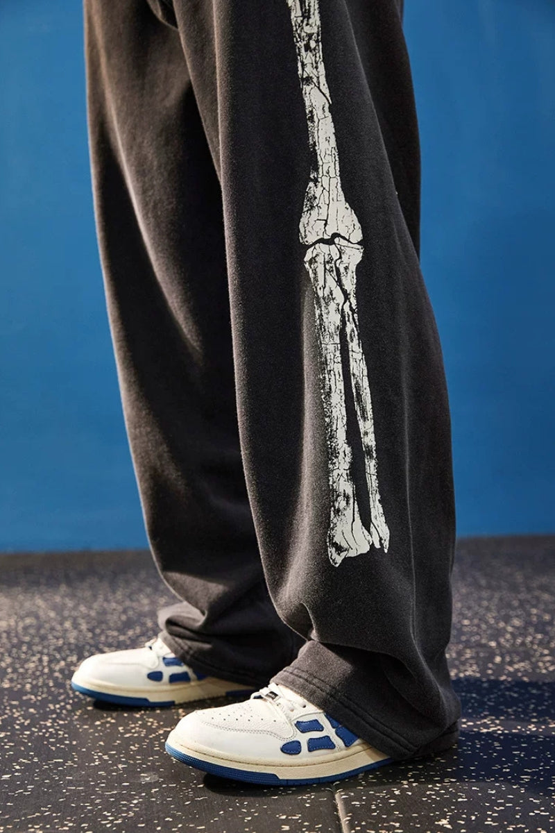 Bone Frame Graphic Sweatpants #BF167