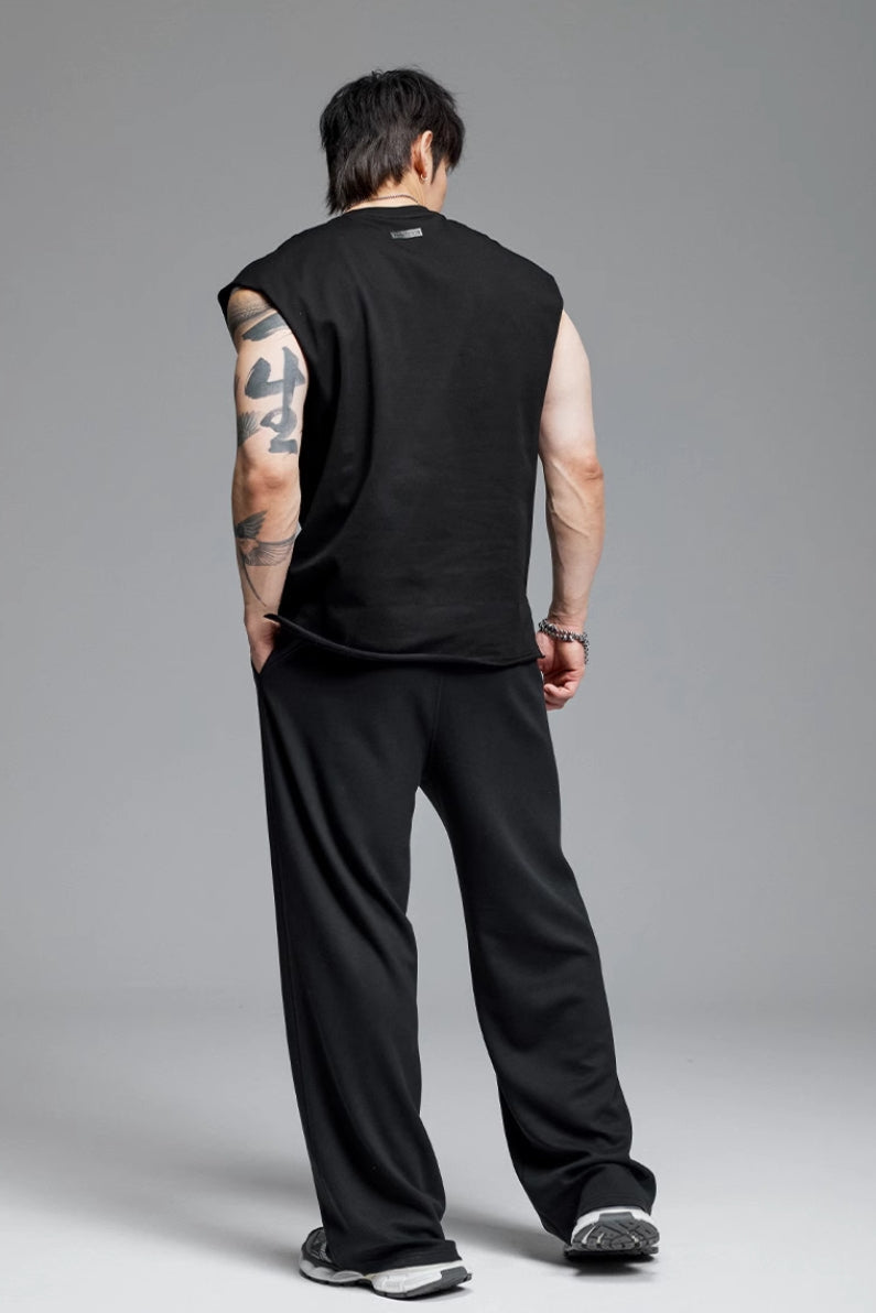 Skull Print Street Sleeveless #MD052