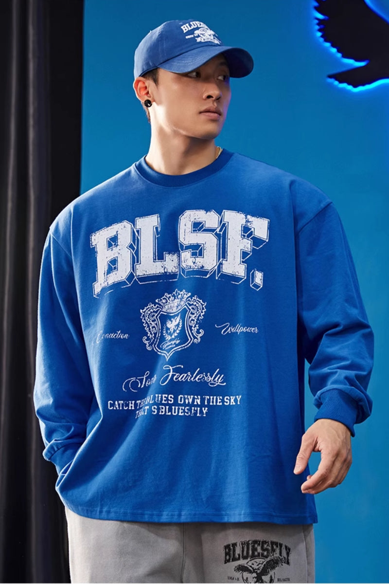 Vintage Crest Longsleeve #BF105