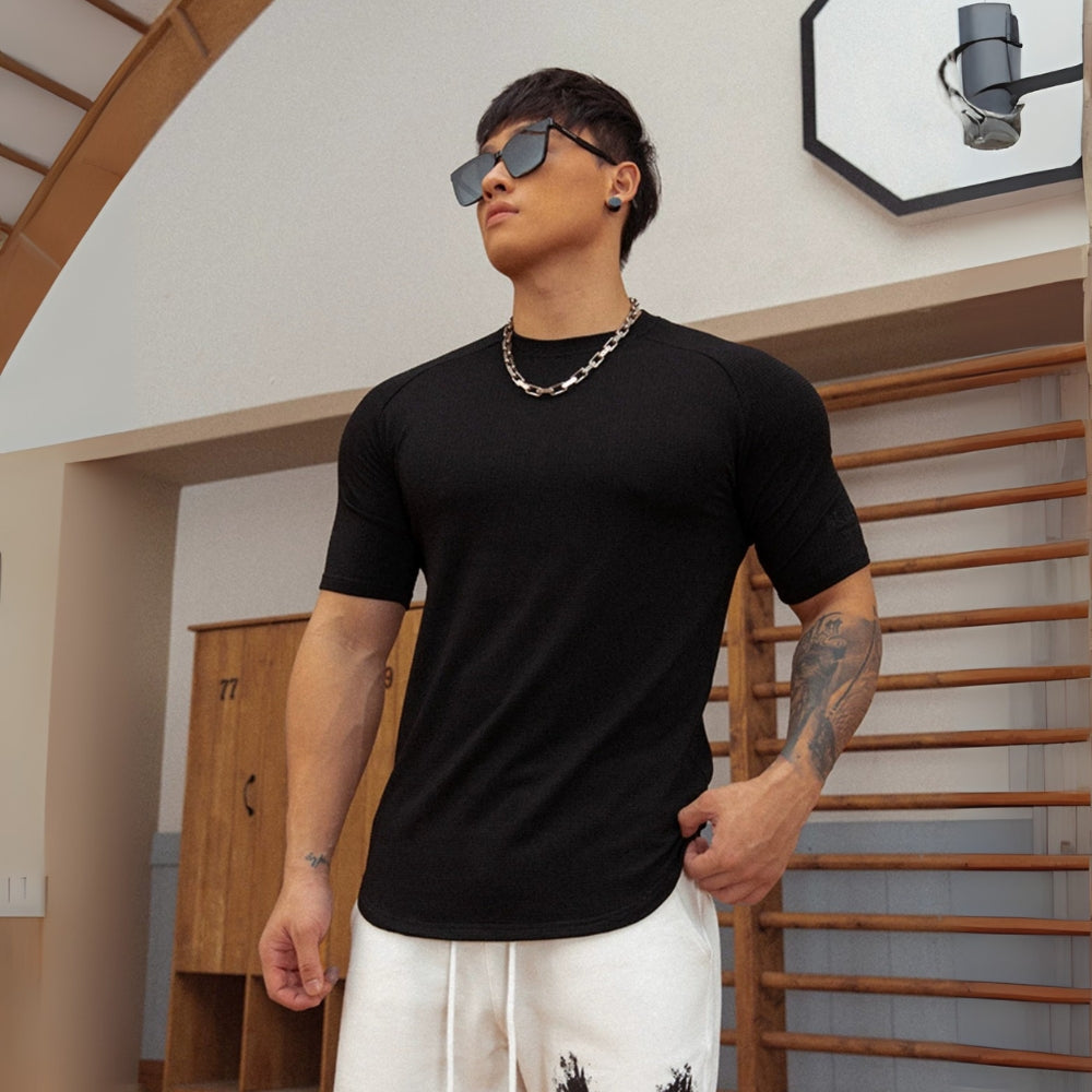 Slim Stretch Workout T-Shirt #BF033