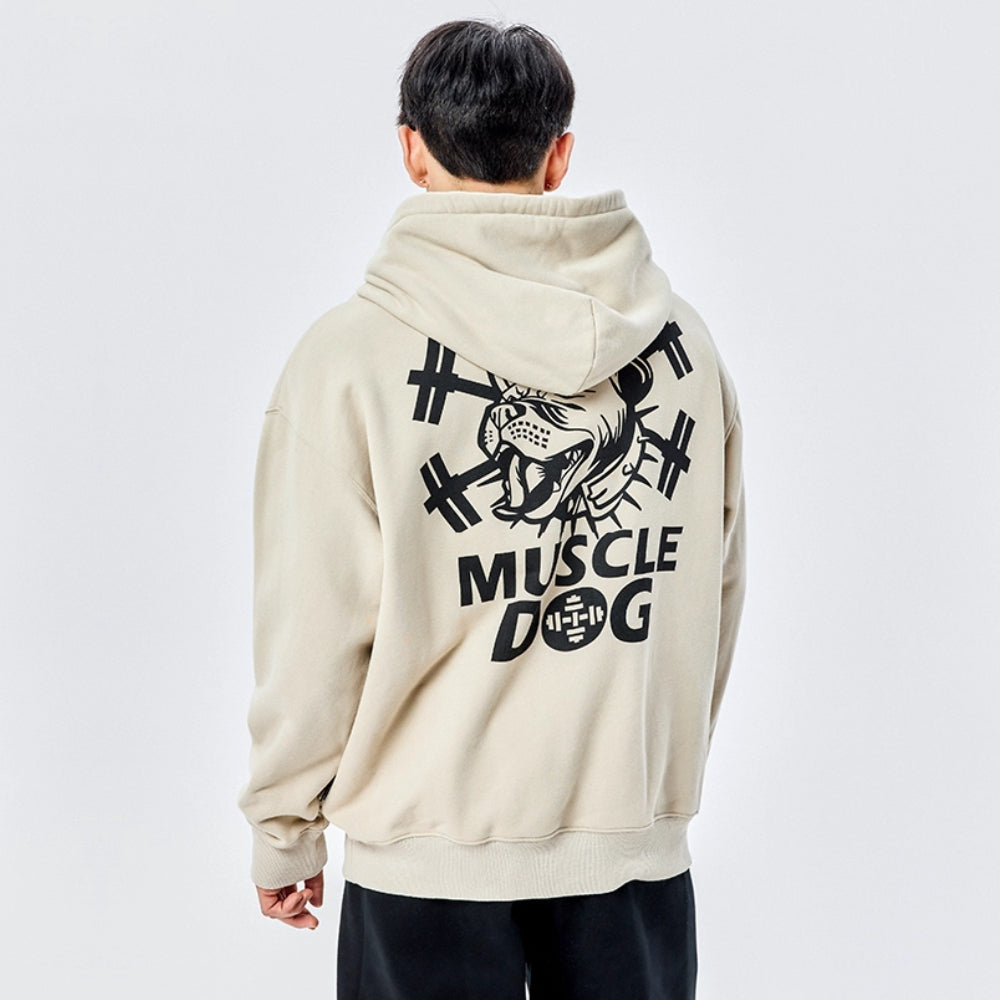 Big logo print hoodie #MD013