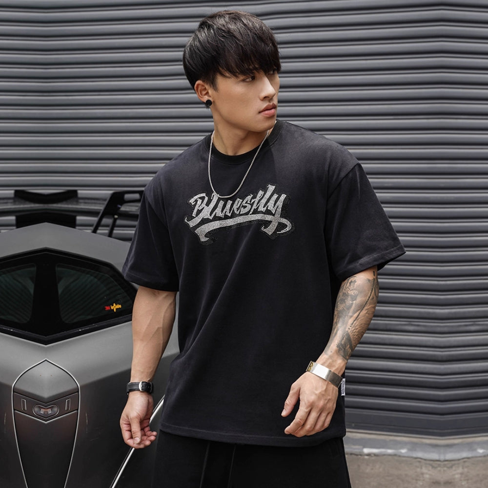 Half-sleeve fitness T-shirt #BF016
