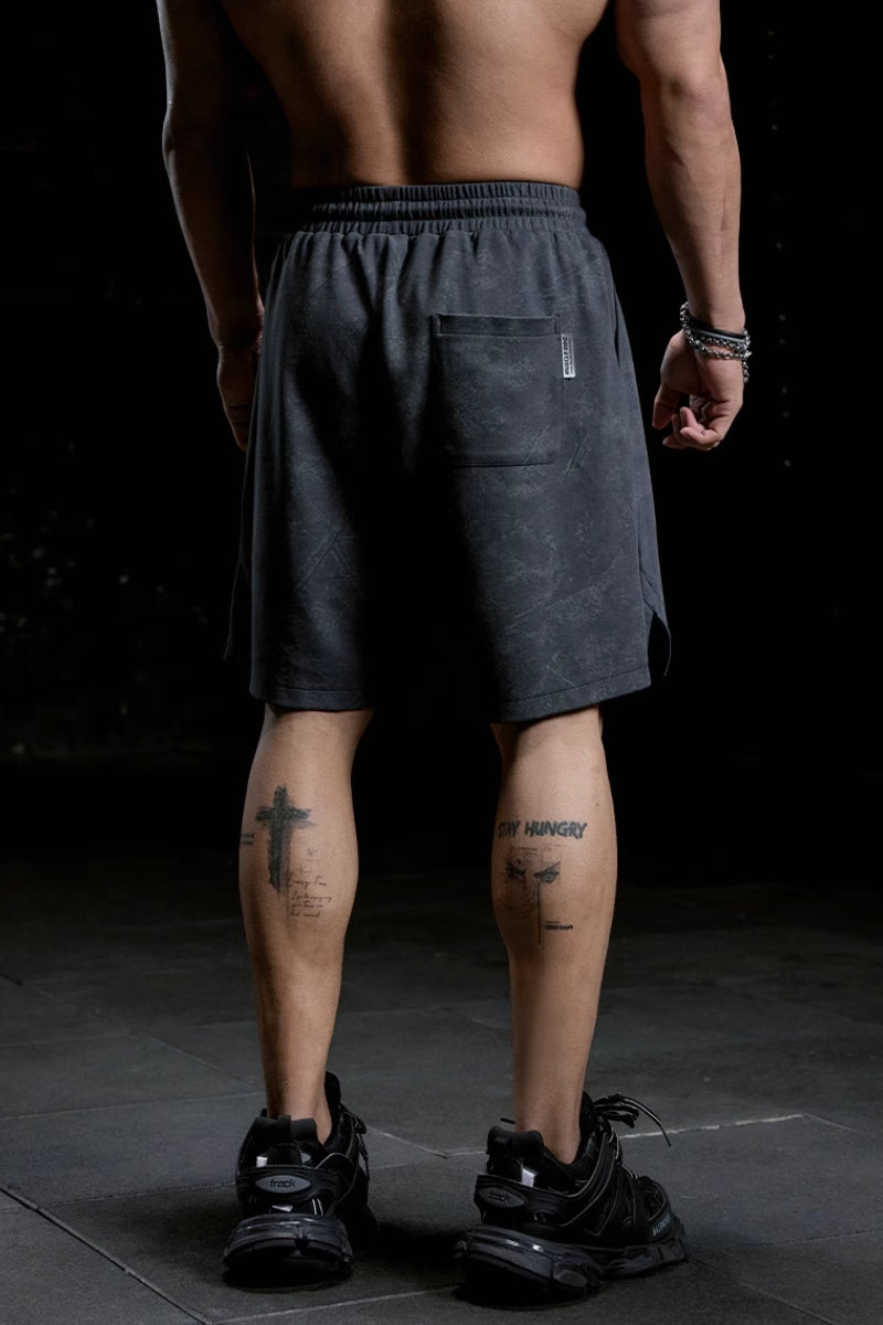 Vintage Tie-Dye Gym Shorts #MD105