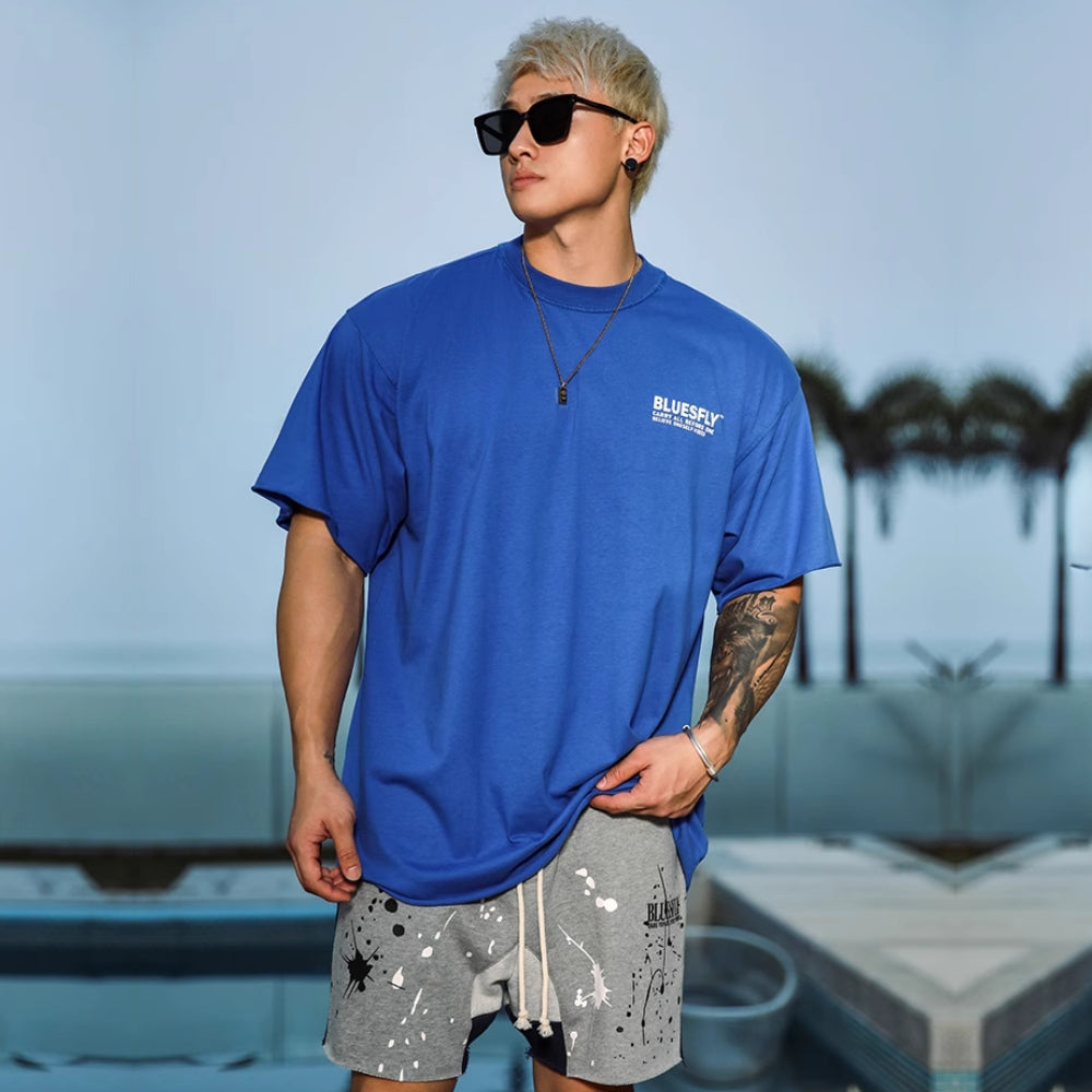 Back Emblem Oversize T-Shirt #BF017