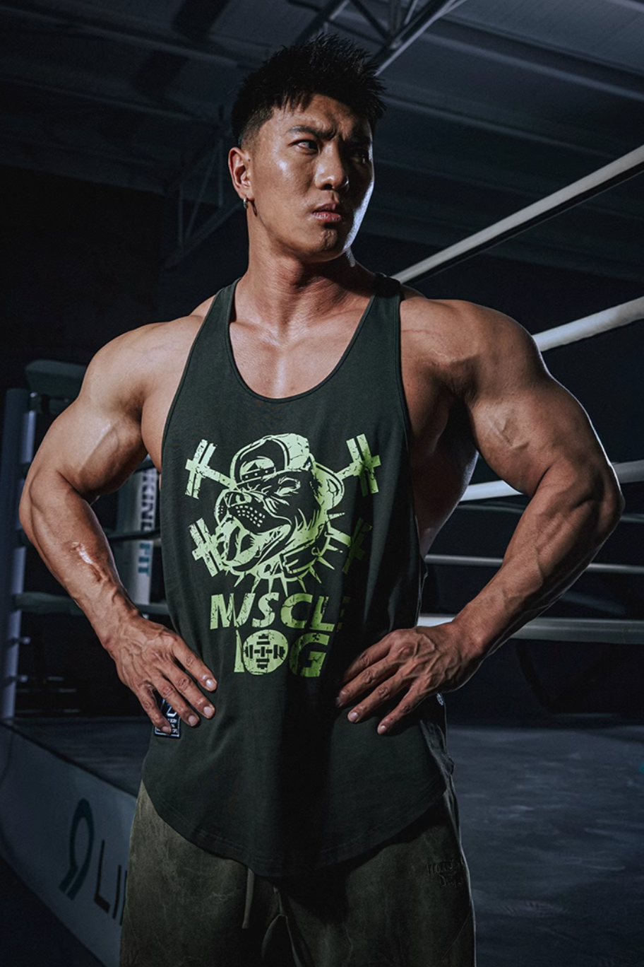 Loose training tank top #MD005