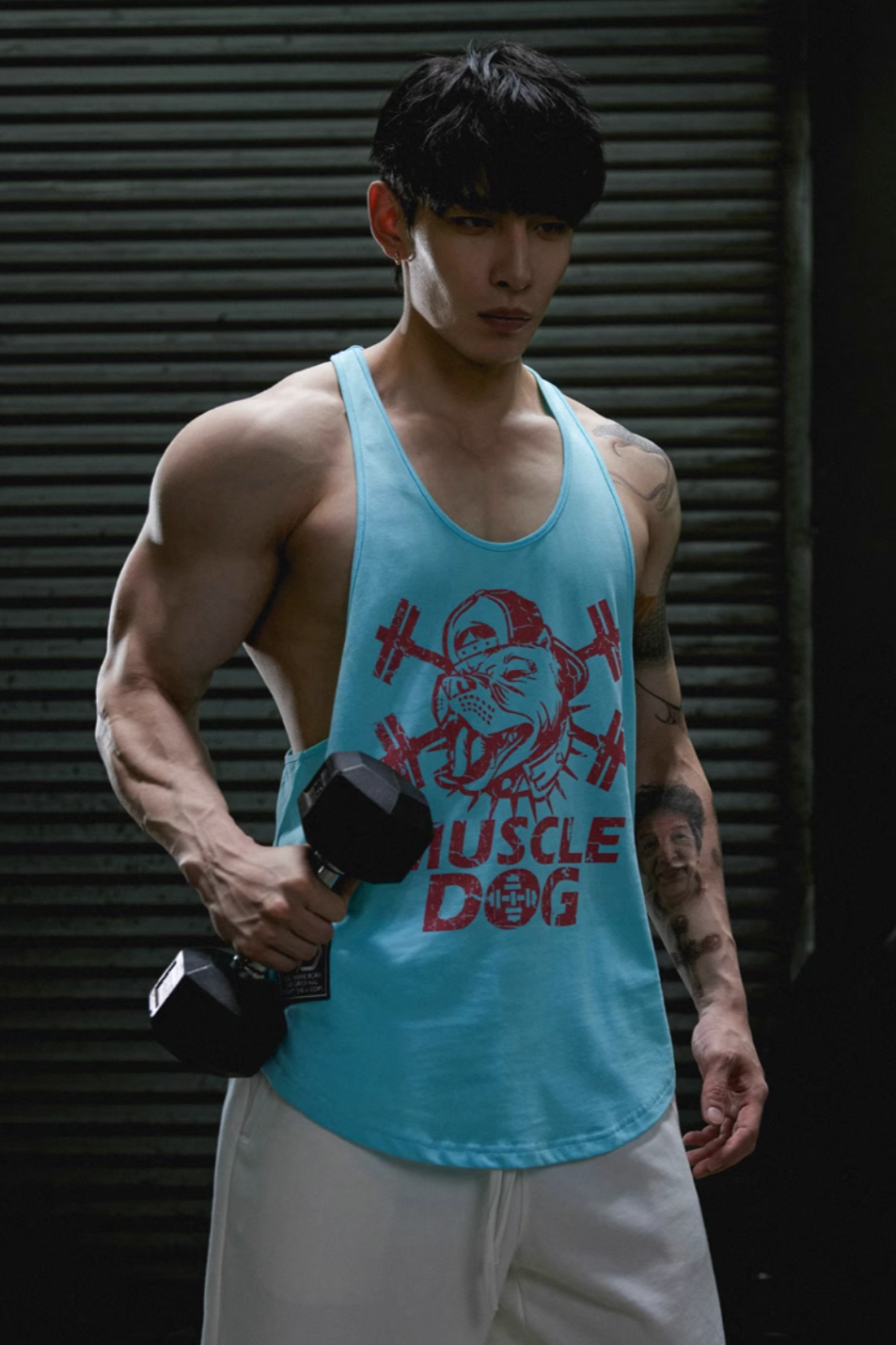 Loose training tank top #MD005