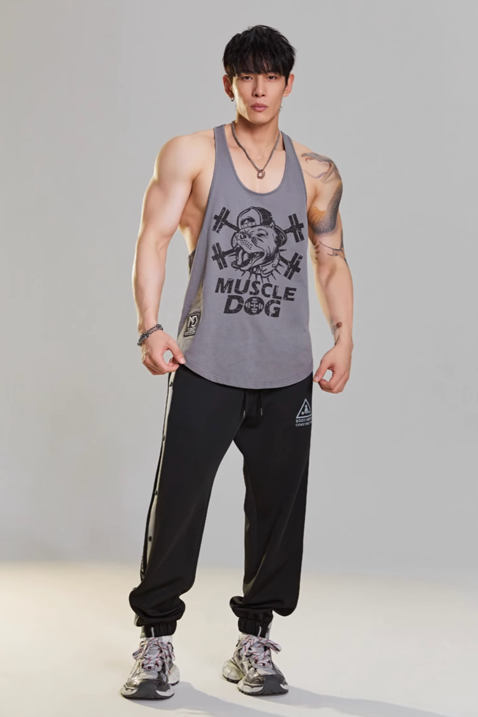 Loose training tank top #MD005