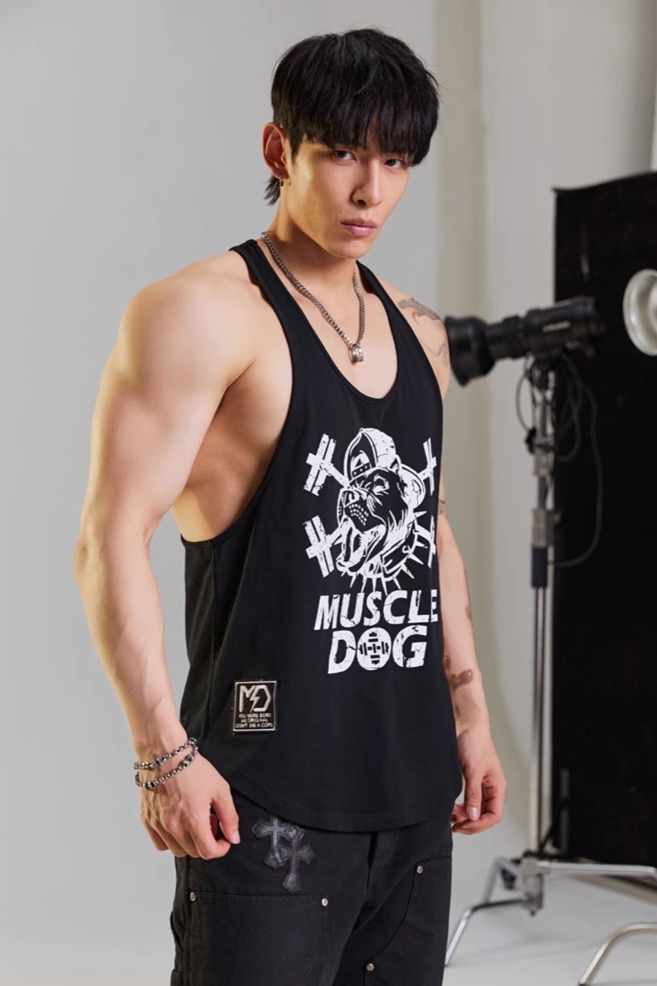 Loose training tank top #MD005