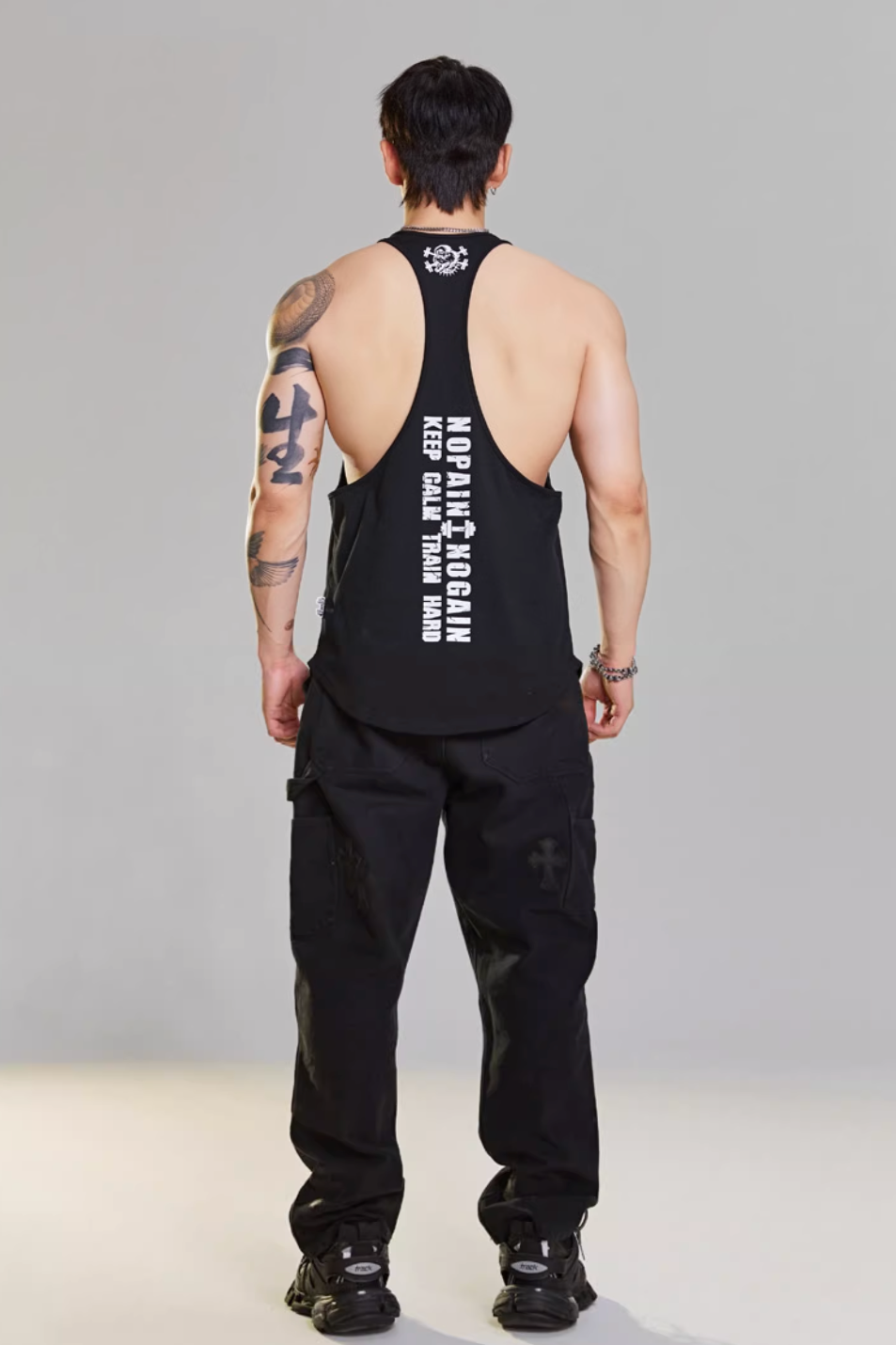 Loose training tank top #MD005
