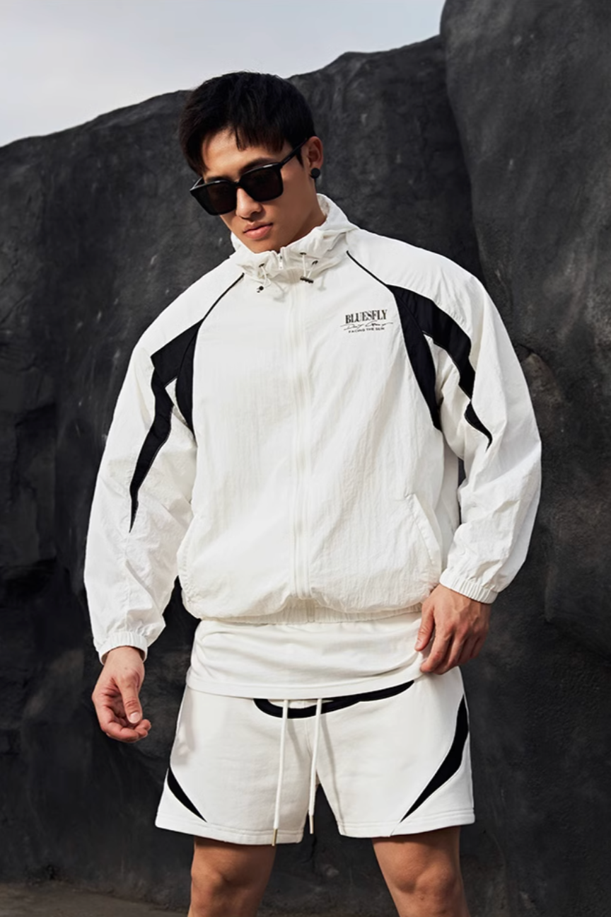 Hooded outdoor jacket #BF010
