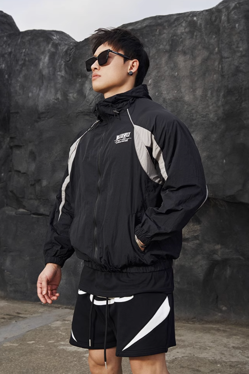 Hooded outdoor jacket #BF010