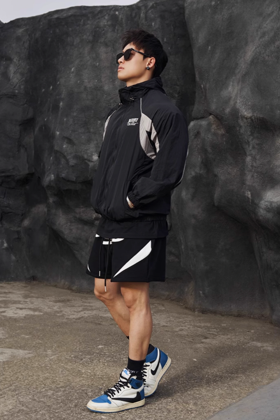Hooded outdoor jacket #BF010