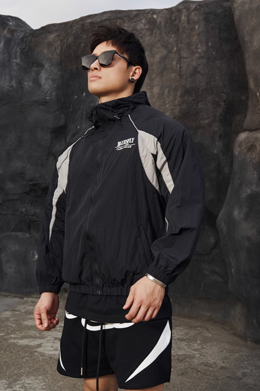 Hooded outdoor jacket #BF010