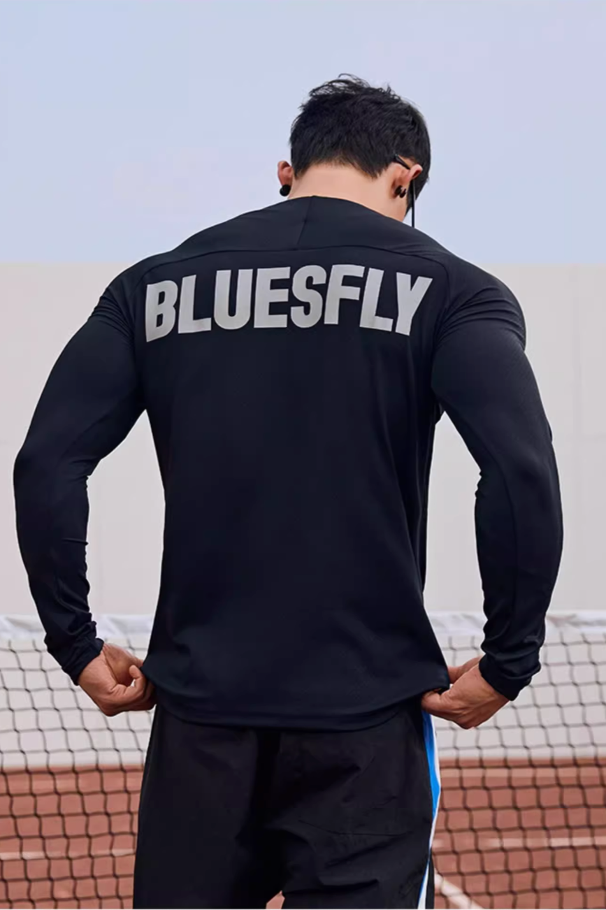 Half-Zip Slim Fit Long Sleeve #BF034