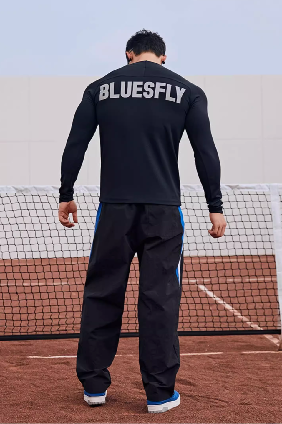 Half-Zip Slim Fit Long Sleeve #BF034