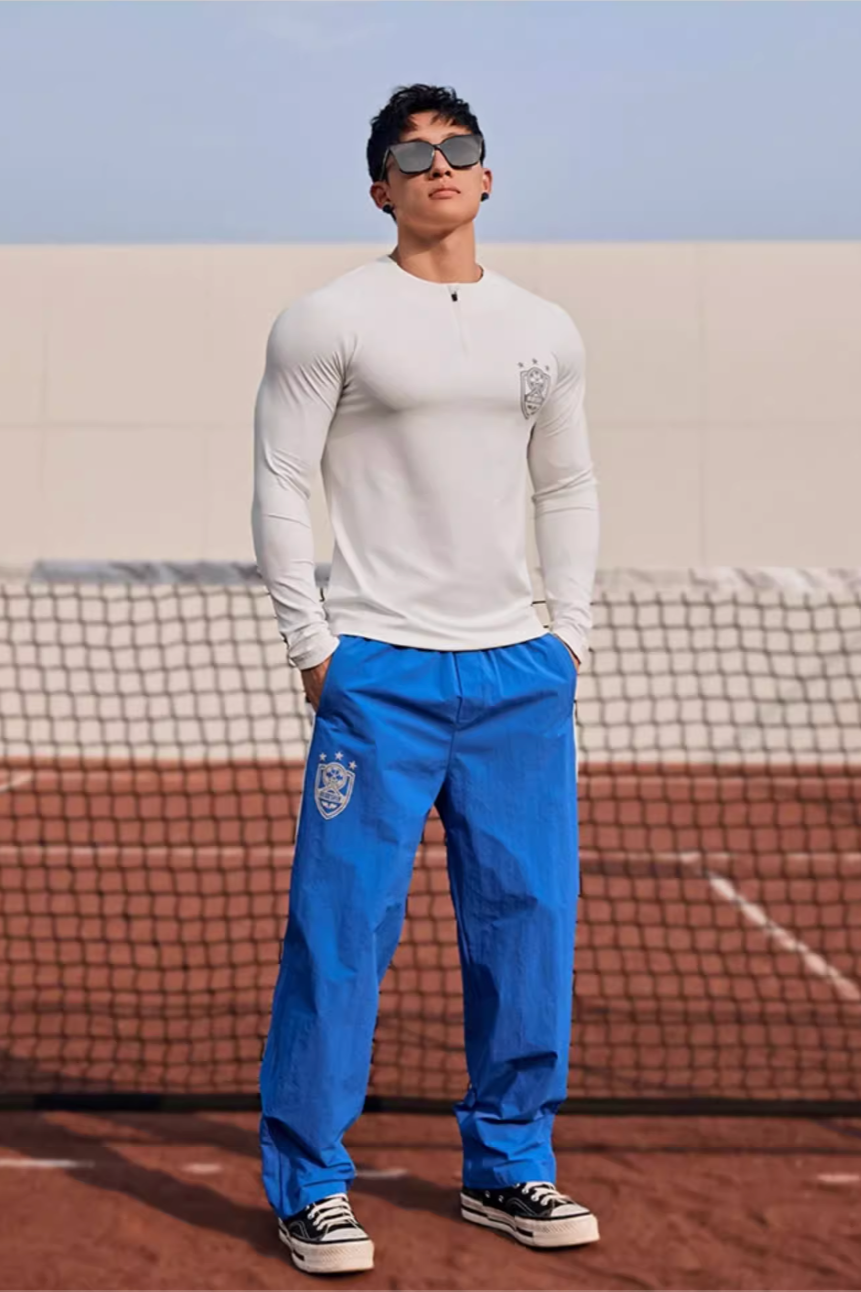 Half-Zip Slim Fit Long Sleeve #BF034