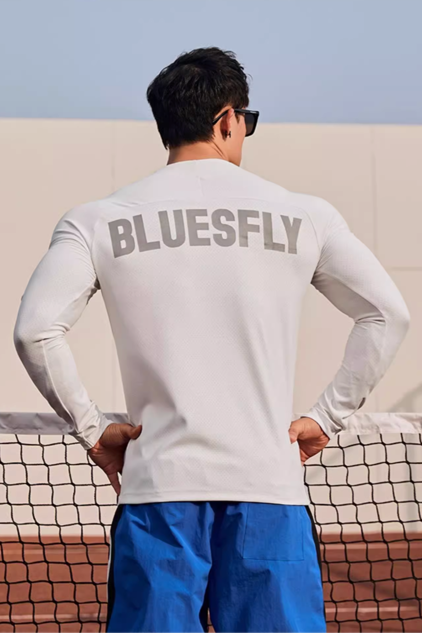 Half-Zip Slim Fit Long Sleeve #BF034