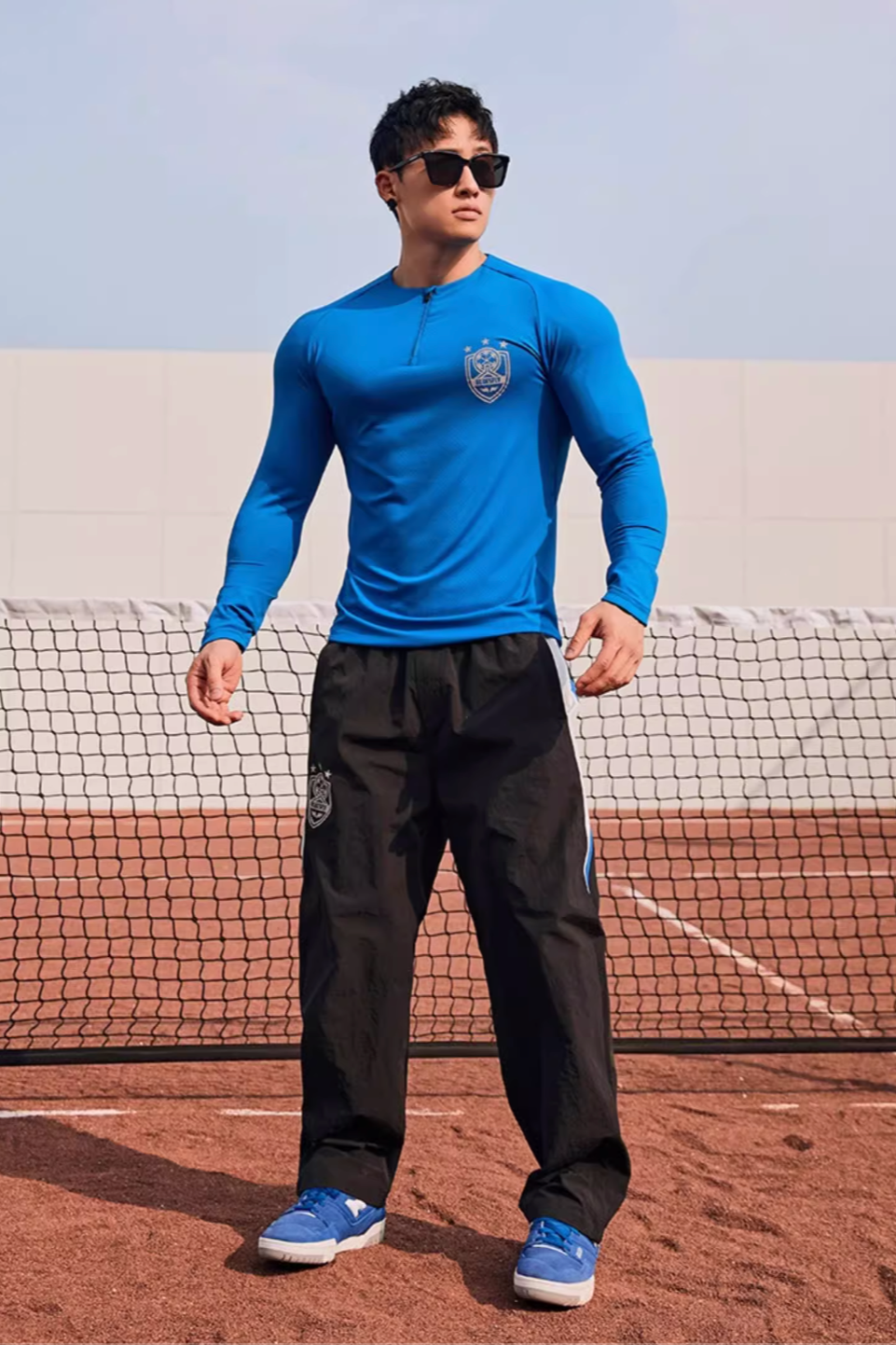 Half-Zip Slim Fit Long Sleeve #BF034