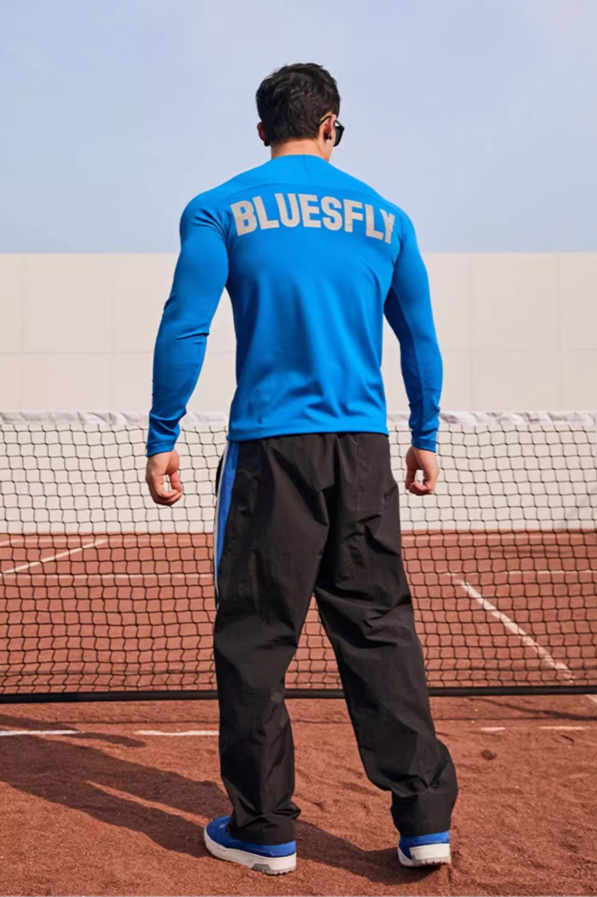 Half-Zip Slim Fit Long Sleeve #BF034