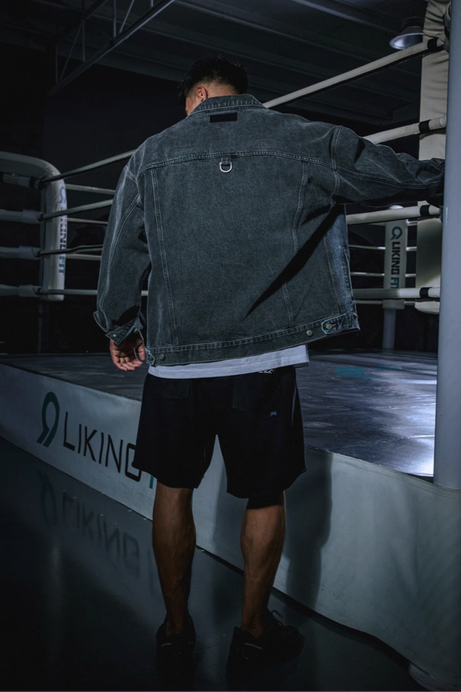 Wash Stitched Denim Jacket #MD024