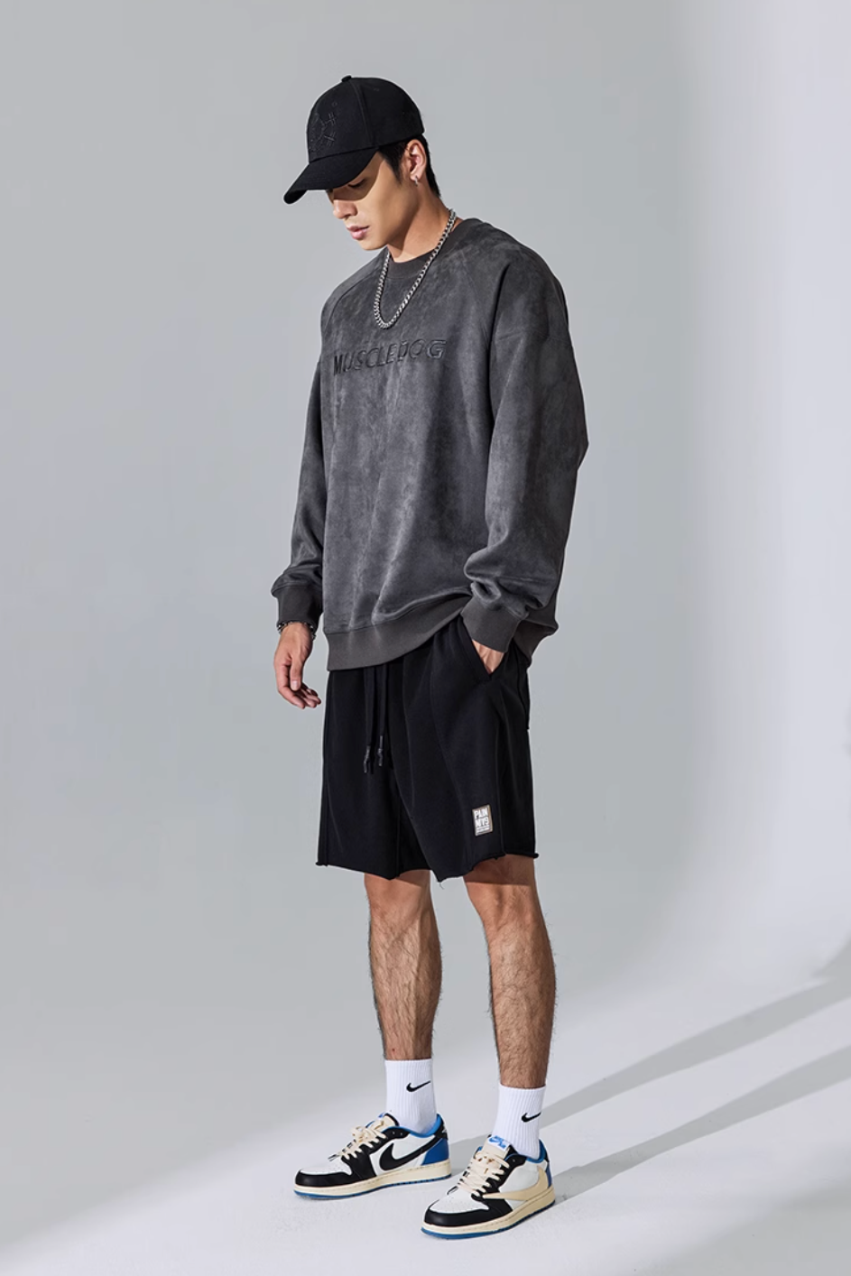 Sports Crew Neck Sweatshirt #MD029