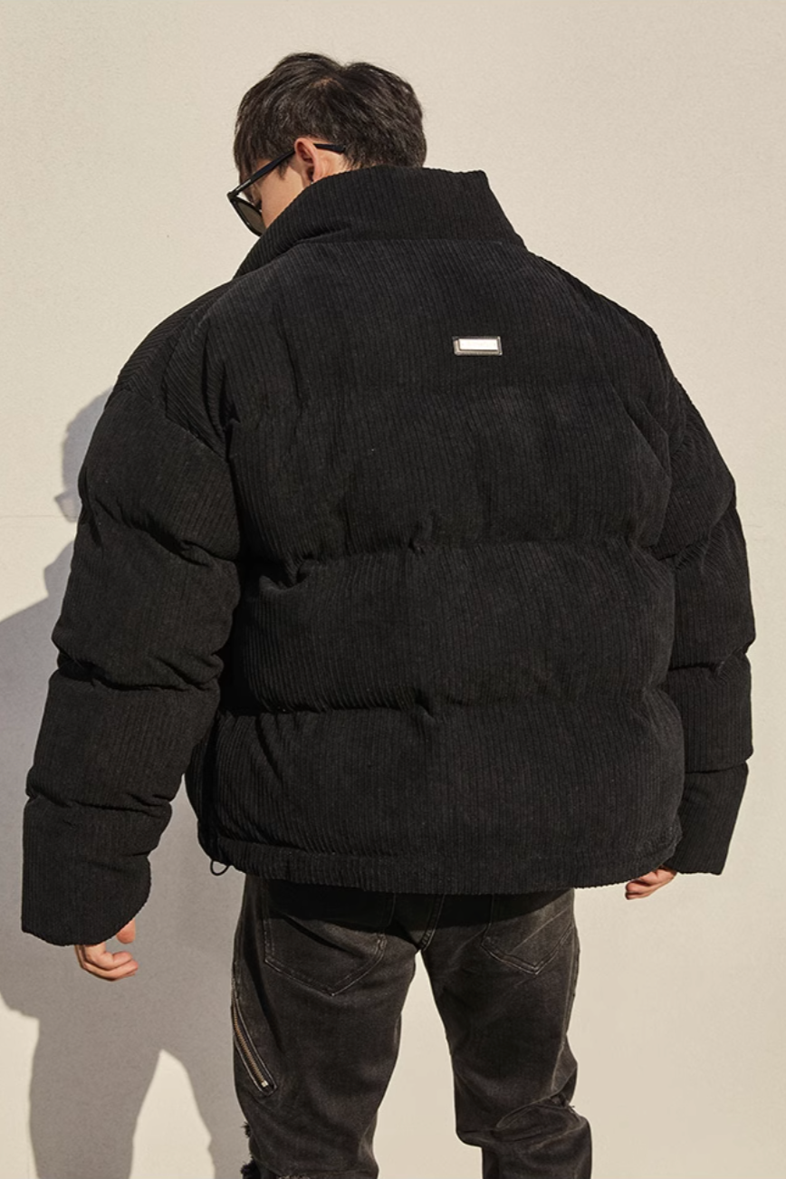 Loose corduroy warm jacket #BF044
