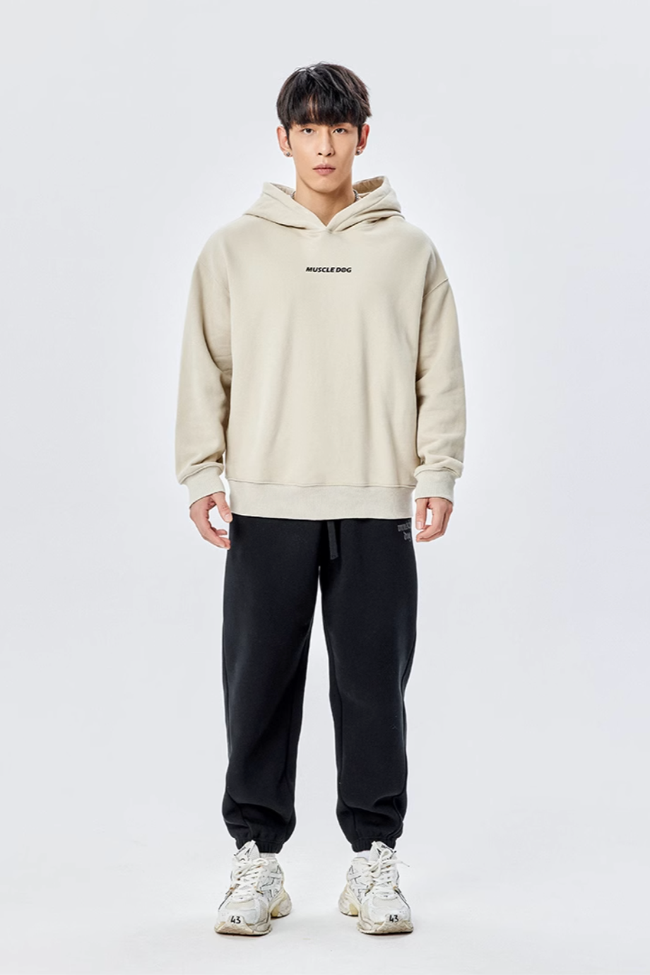 Fleece Loose Fitness Sweatpants #MD031