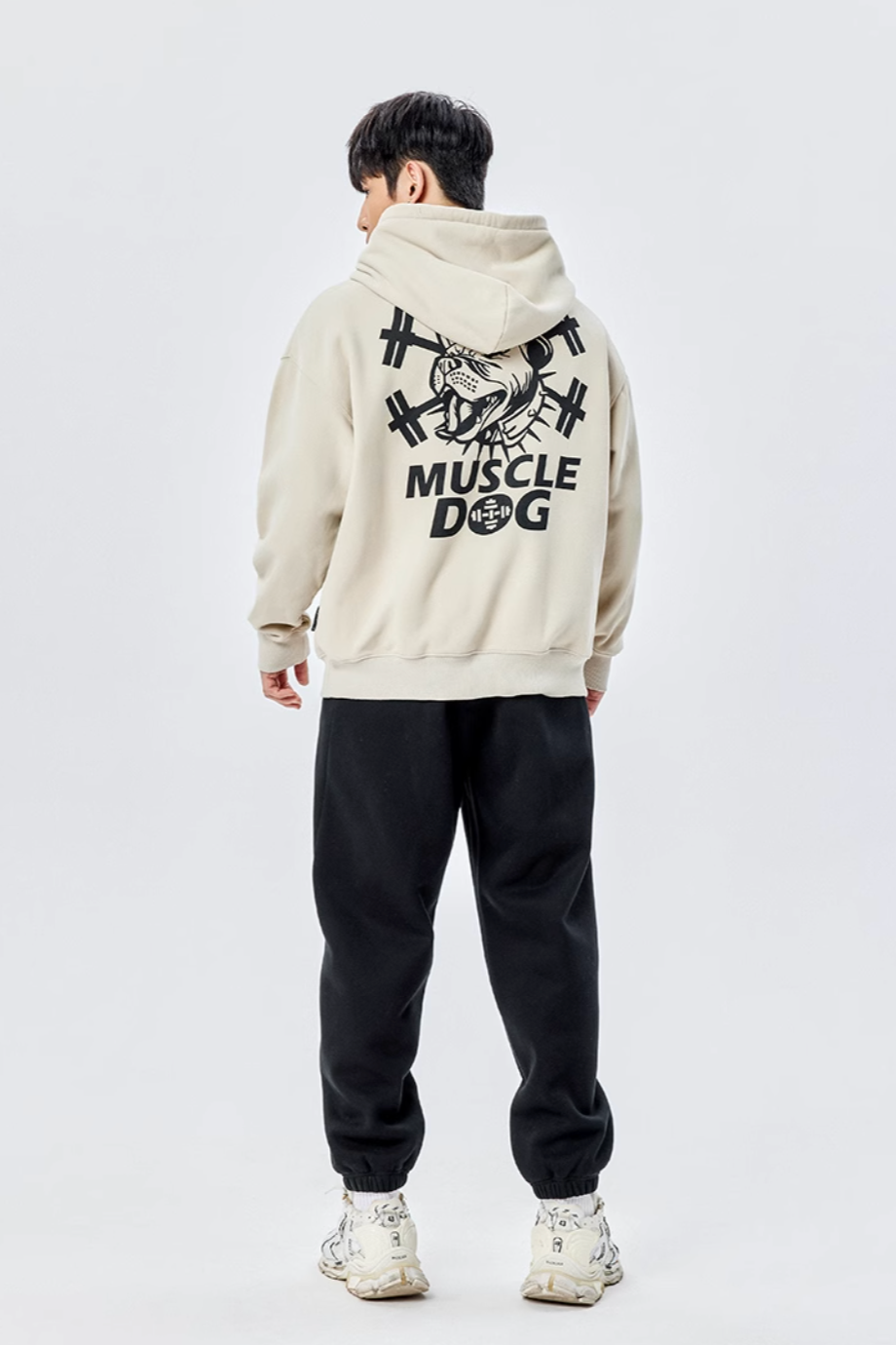 Fleece Loose Fitness Sweatpants #MD031