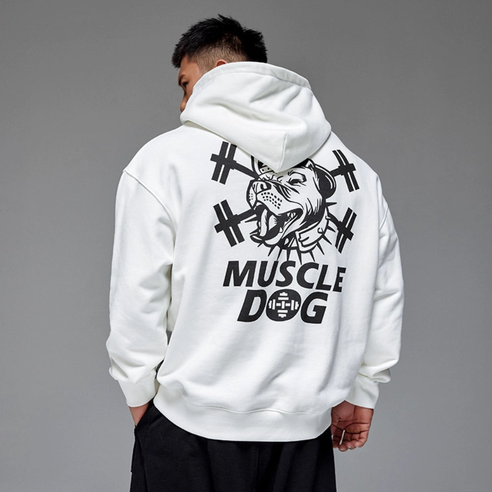 Big logo print hoodie #MD013