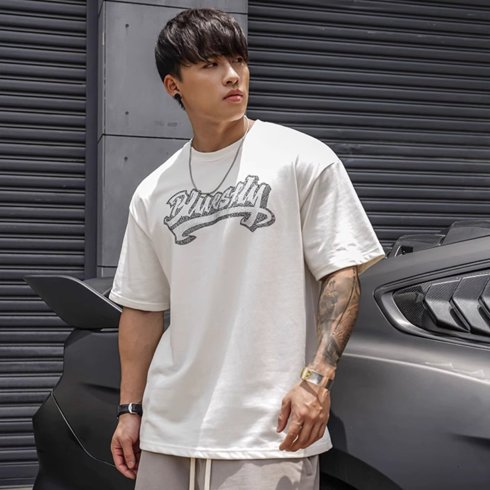 Half-sleeve fitness T-shirt #BF016