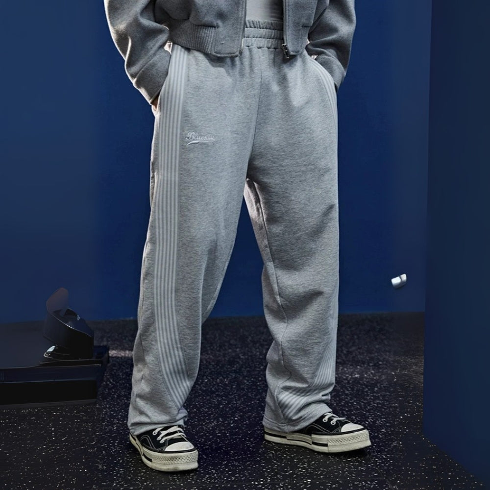 Stripe Flow Heavy SweatPants #BF027