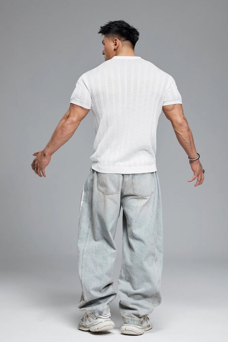 Slim Fit Breathable Polo Shirt #MD067