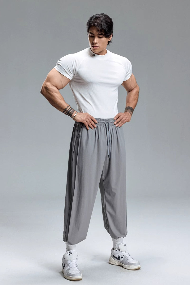 SlimFit High-Neck T-Shirt #MD097