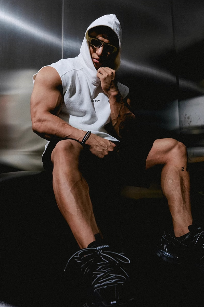 Training Sleeveless Hoodie #MD061