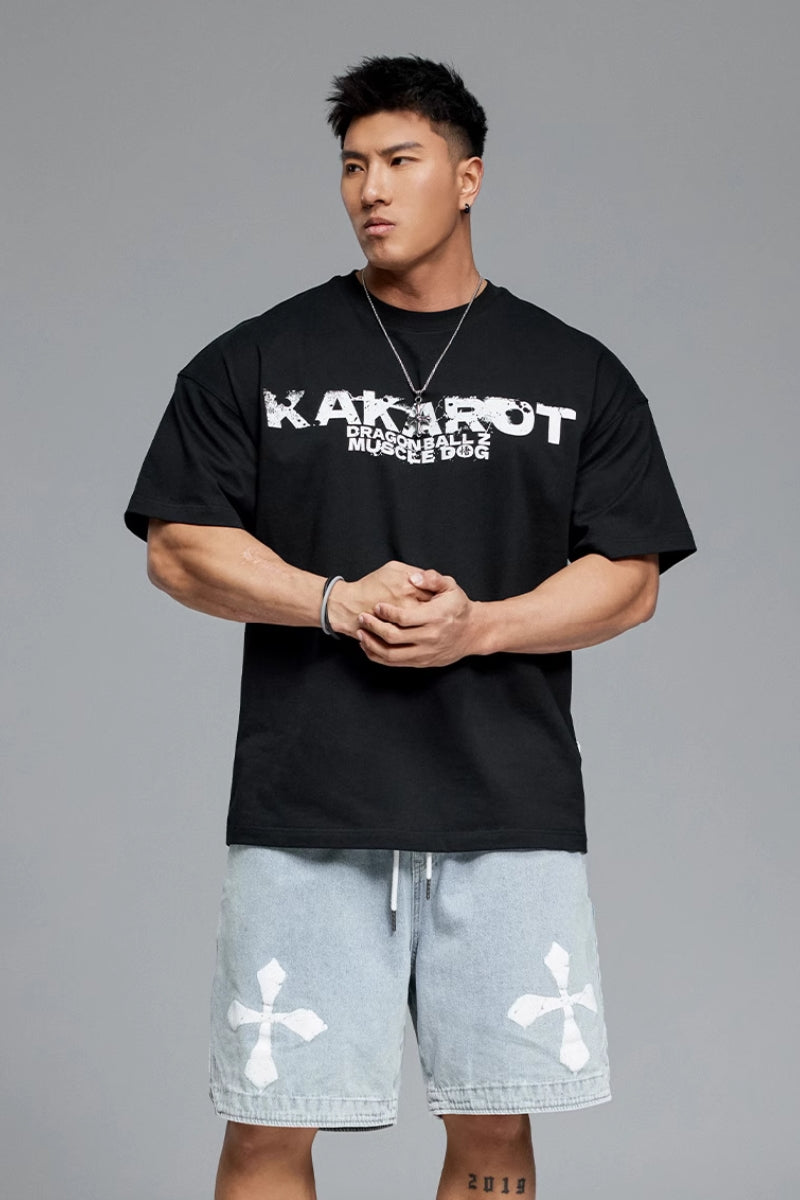 Casual Half Sleeve Collab T-Shirt #MD059