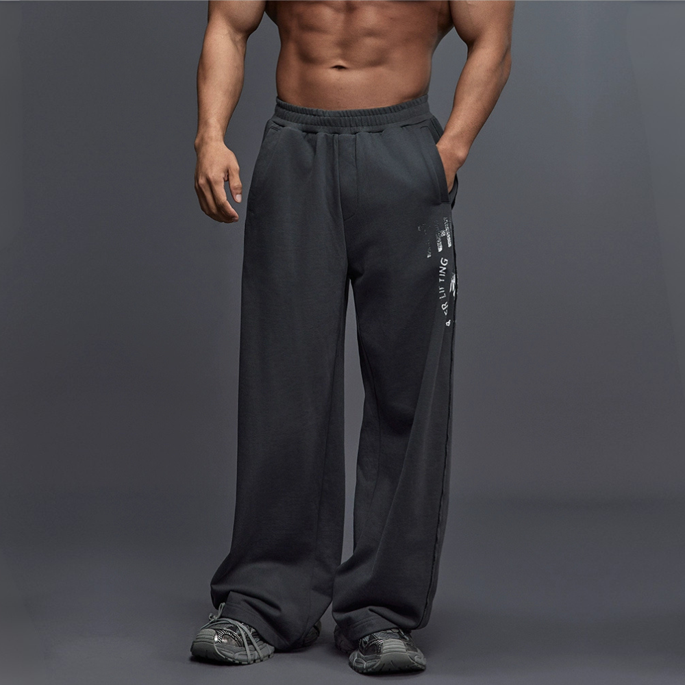 Fade Logo Wide Pants #TK026