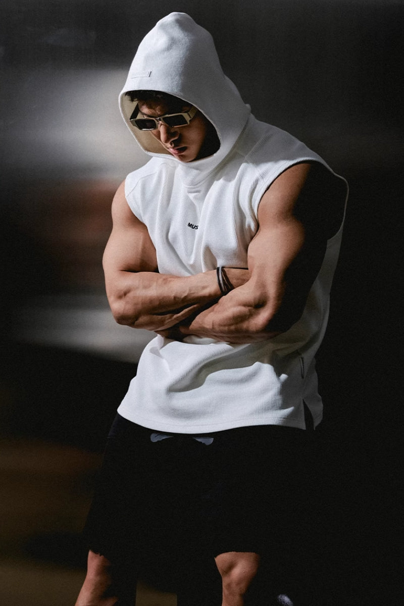 Training Sleeveless Hoodie #MD061
