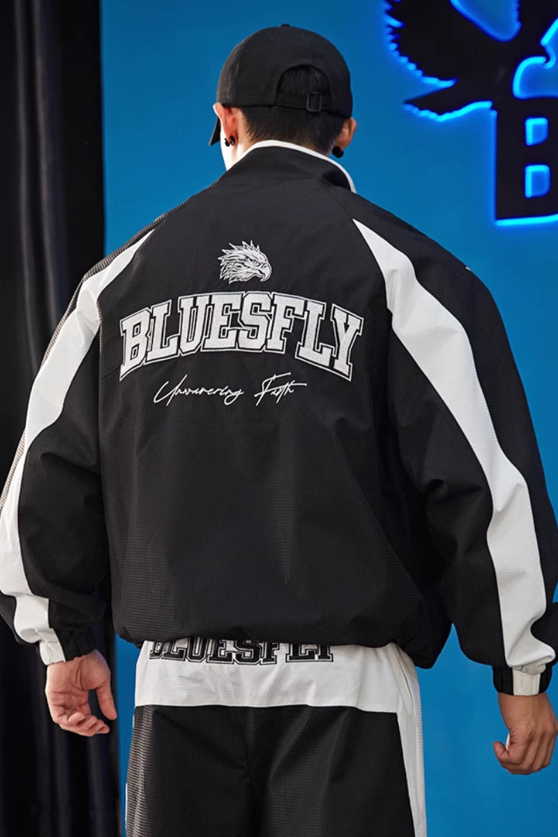 Dual Tone Track Jacket #BF110