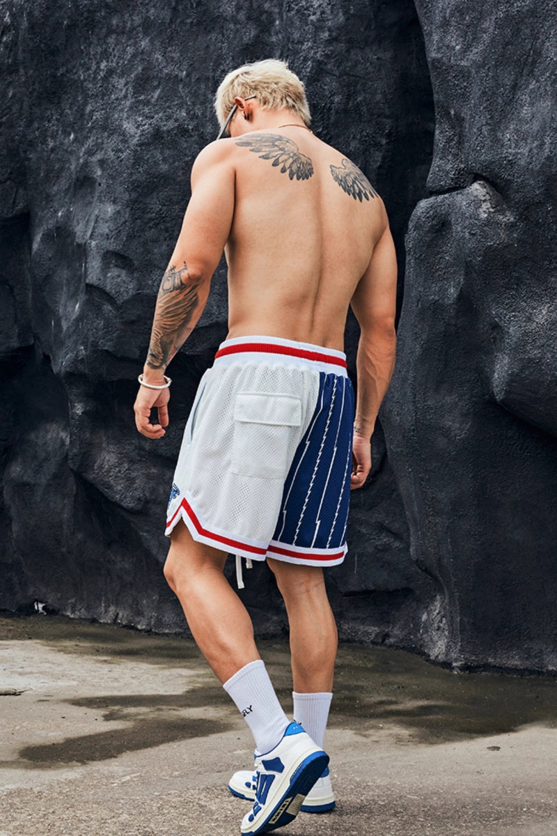 Electric fusion sports shorts #BF079