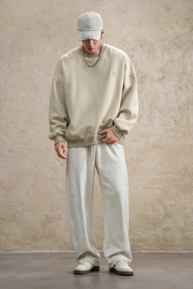 Arc Cut Relax Sweat Pants #LM037