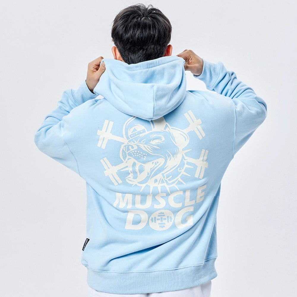 Big logo print hoodie #MD013