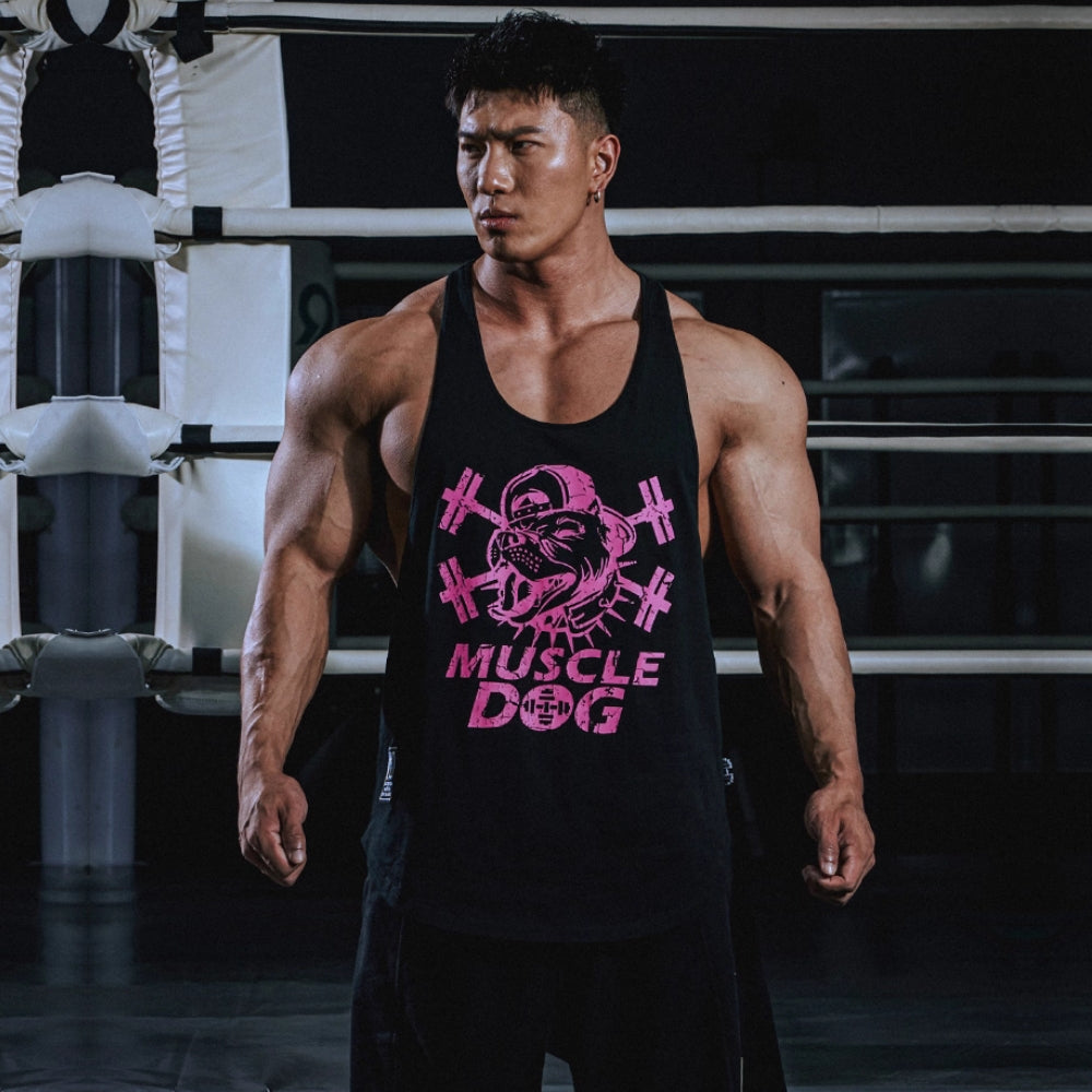 Fierce Pup Stringer Tank #MD005