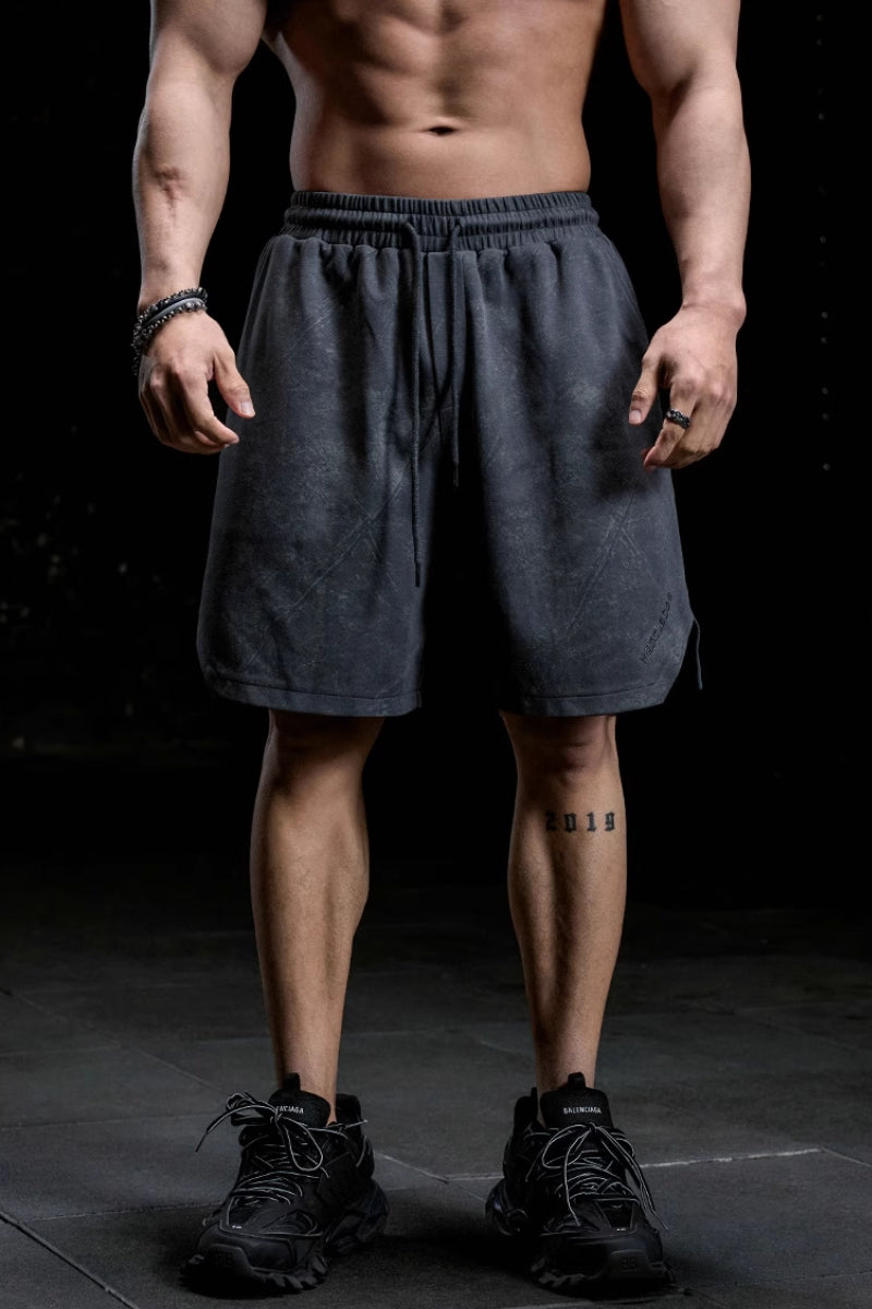 Vintage Tie-Dye Gym Shorts #MD105