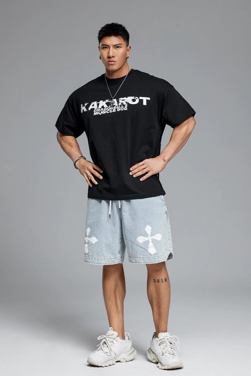 Casual Half Sleeve Collab T-Shirt #MD059
