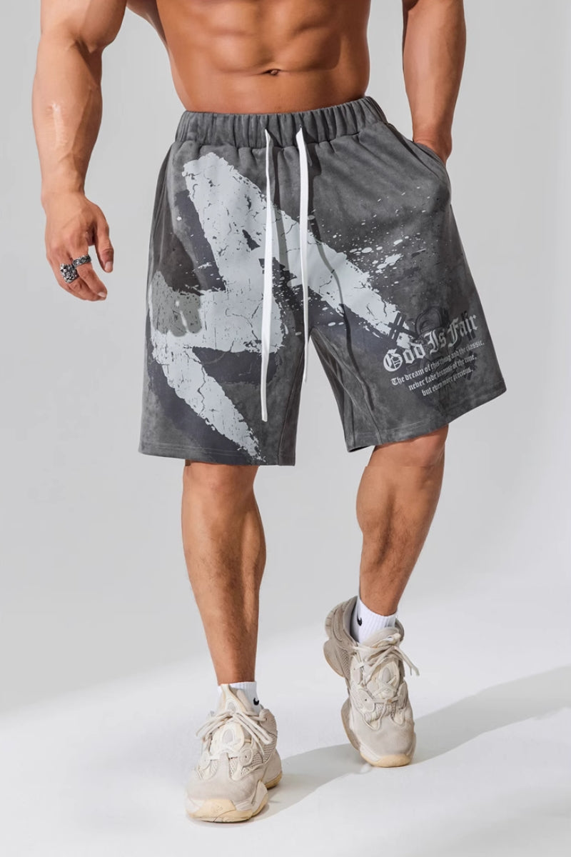 Urban Paint Muscle Shorts #MD082