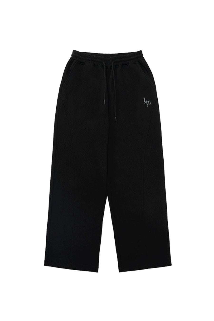 dropped-shoulder zipper hoodie and fitness sweatshirt pants set #LM007